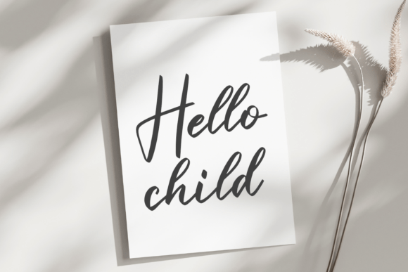 Hellosa Font - Preview 2