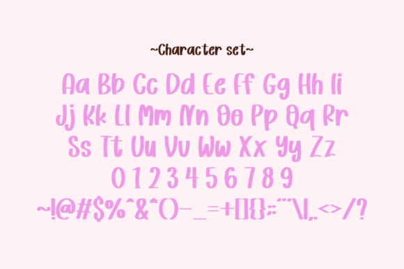 Lucky Farmer Font PNG with transparent background - Preview 1