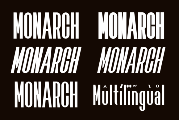 Monarch Font PNG with transparent background - Preview 4