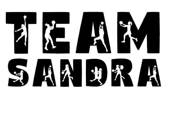 Netball Font PNG with transparent background - Preview 3