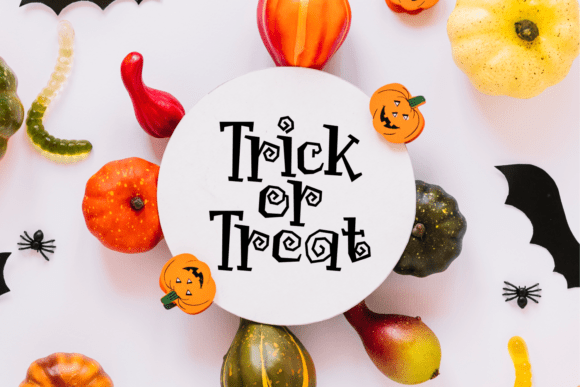 Perfect Round Font PNG with transparent background - Preview 2