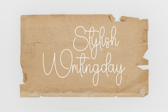 Beauty Sometimes Font font preview - 4