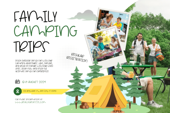Camping Font - Preview 2