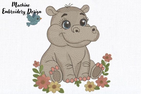 Cute Baby Hippo