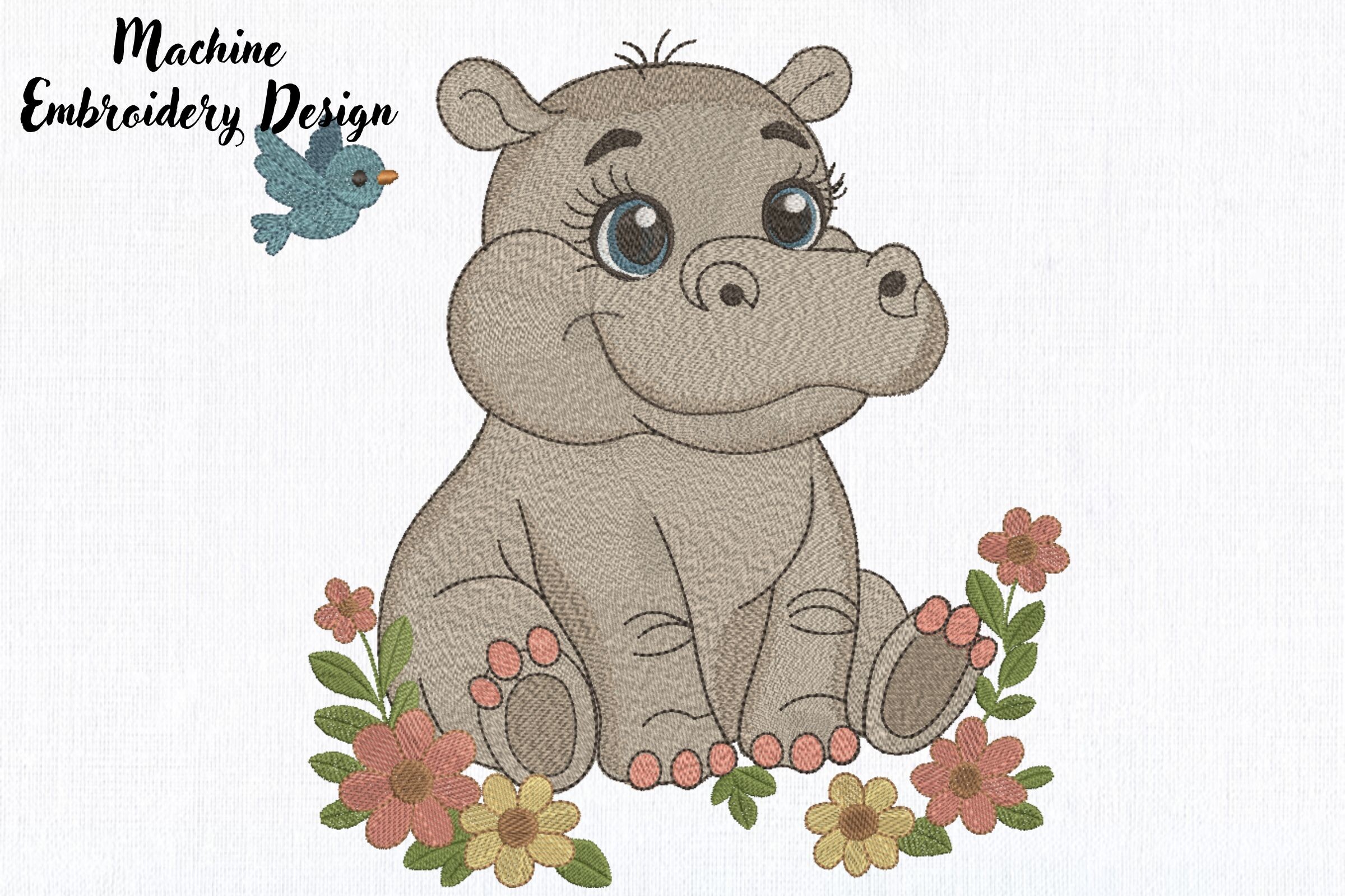 Cute Baby Hippo