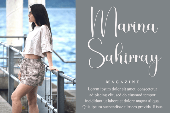 Elegant Alphabet Font - Preview 1