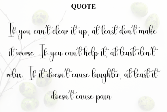 Elegant Alphabet Font - Preview 5