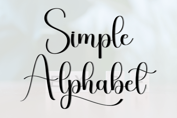 Elegant Alphabet Font - Preview 6
