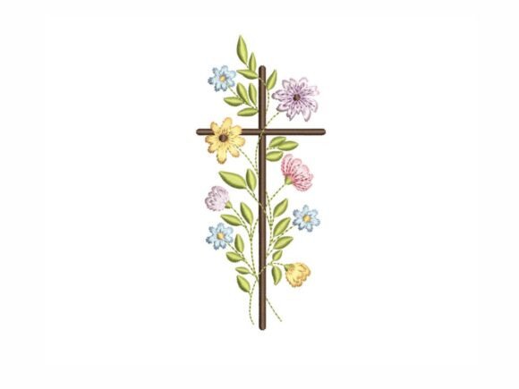 Flower Cross