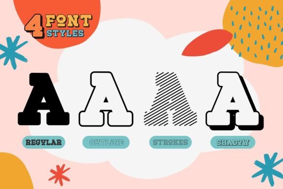 Fox Brick Font - Preview 1