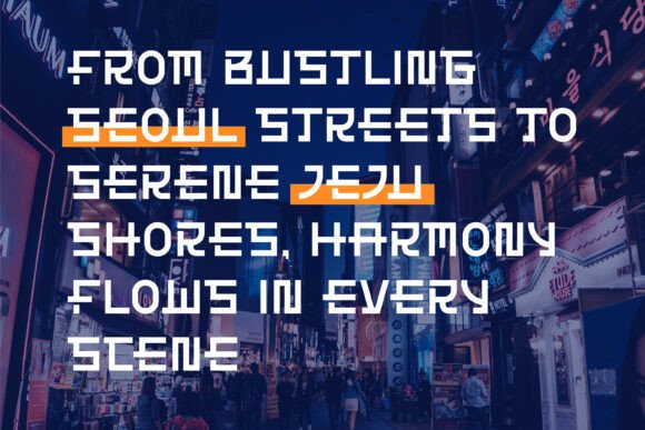 From Busans Font - Preview 2