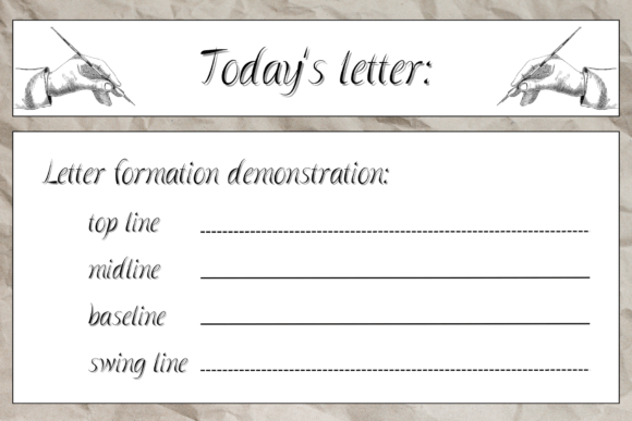Handwriting Form Font PNG with transparent background - Preview 2