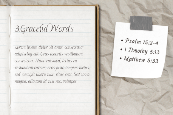 Handwriting Form Font PNG with transparent background - Preview 5