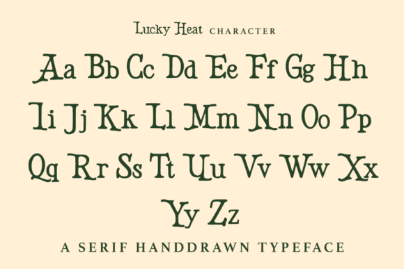 Lucky Heat Font PNG with transparent background - Preview 6