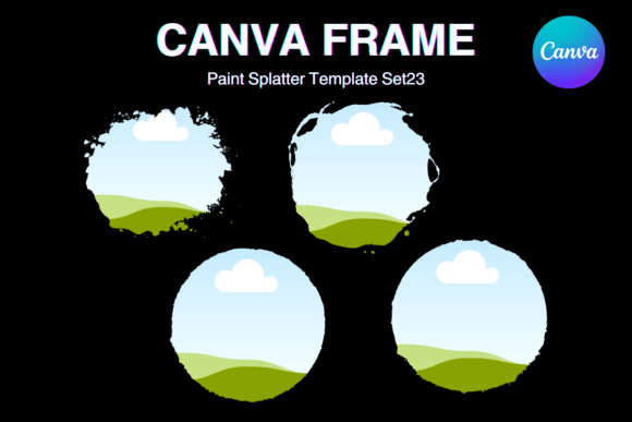 Paint Brush Brush Stroke Canva Frame_23
