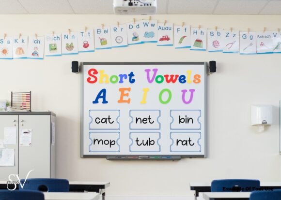 School Chalkboard Font PNG with transparent background - Preview 3