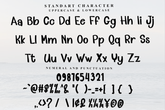 Doddle Outline Font - Preview 4