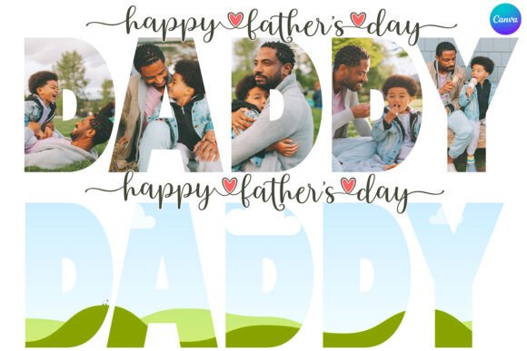 Father's Day Canva Photo Frame