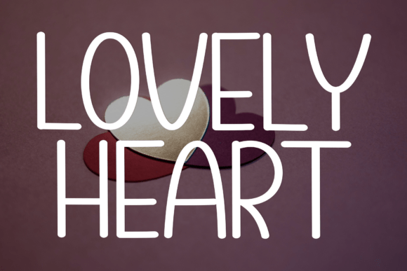 Good Heart Font - Preview 6