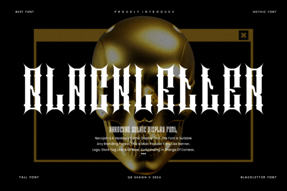 Necojah Font PNG with transparent background - Preview 1