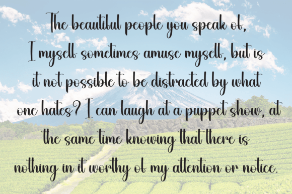 Origami Font PNG with transparent background - Preview 5