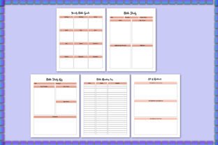 Printable Bible Study Journal for Canva Graphic by Shumaya · Creative ...