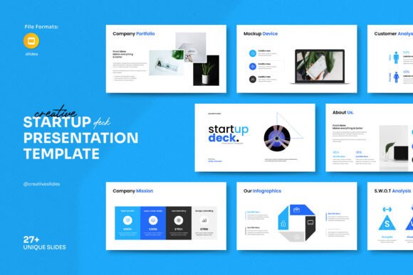 Startup Pitch-Deck Presentation Template
