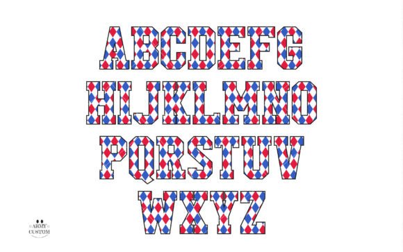 American 4th of July Font - Preview 2