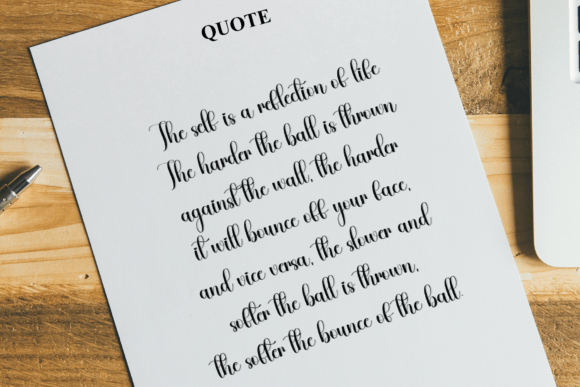 Angelia Signature Font - Preview 5