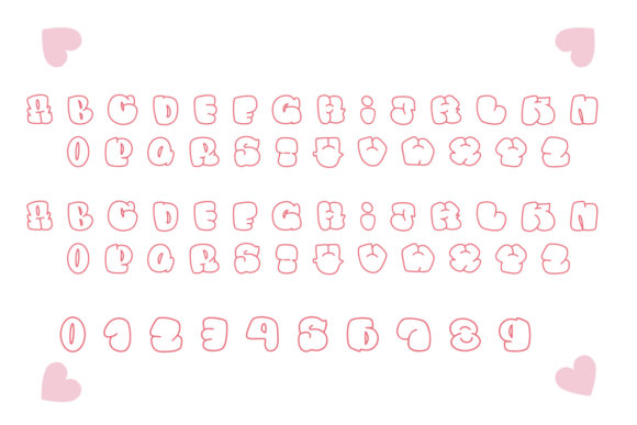 Baby Girl Font - Preview 1