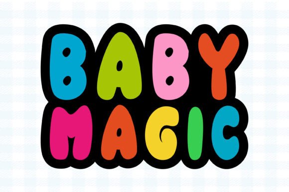 Baby Magic Font - Preview 1