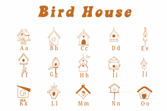 Bird House Font - Preview 1