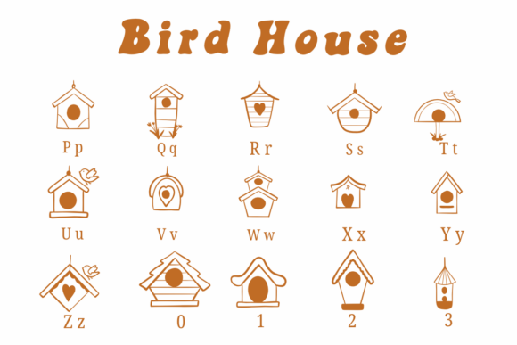 Bird House Font - Preview 2
