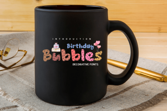 Birthday Bubbles Font - Preview 2