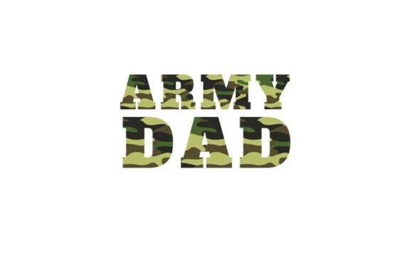 Camouflage Font - Preview 4