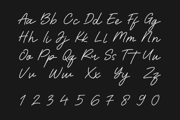 Cinemont Signature Font - Preview 6