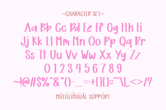 Color Burst Font - Preview 2
