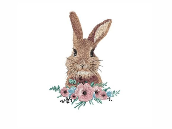 Floral Bunny