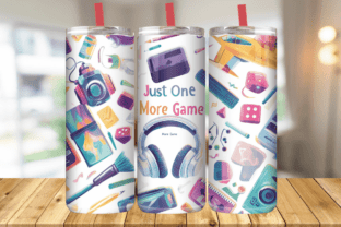 Gamer 20oz Tumbler Wrap Sublimation PNG Graphic by Magic Creative ...