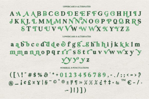 Granier Crown Font - Preview 6