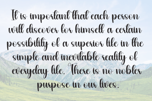 Handwriting Font - Preview 5