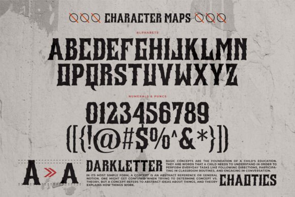 Krondos Font PNG with transparent background - Preview 5