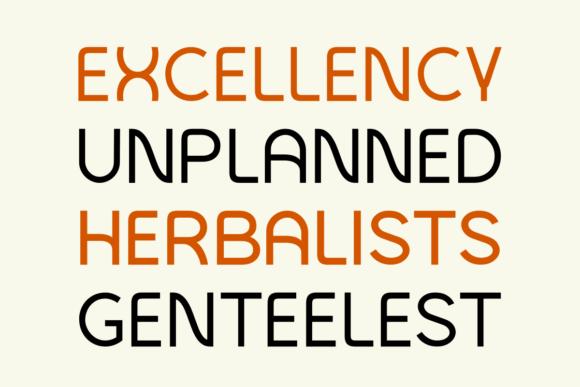 Modista Pro Font PNG with transparent background - Preview 4