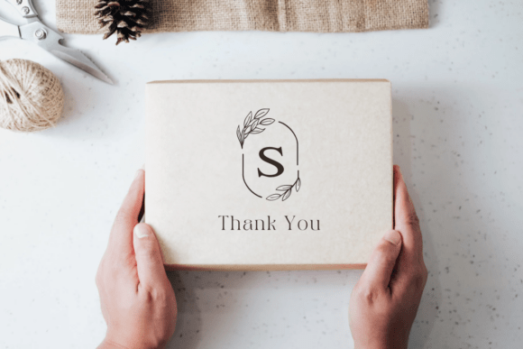 Monday Monogram Font PNG with transparent background - Preview 1