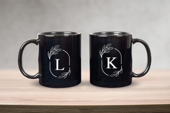 Monday Monogram Font PNG with transparent background - Preview 3