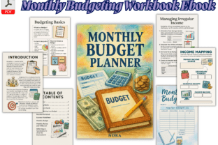 Monthly Budget Planner Workbook