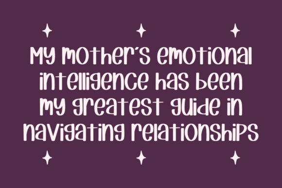 Mother Wisdom Font PNG with transparent background - Preview 1