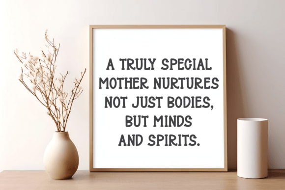 Perfect Mother Font PNG with transparent background - Preview 3