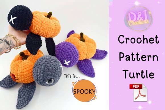 Turtle Crochet Pattern Amigurumi Pdf