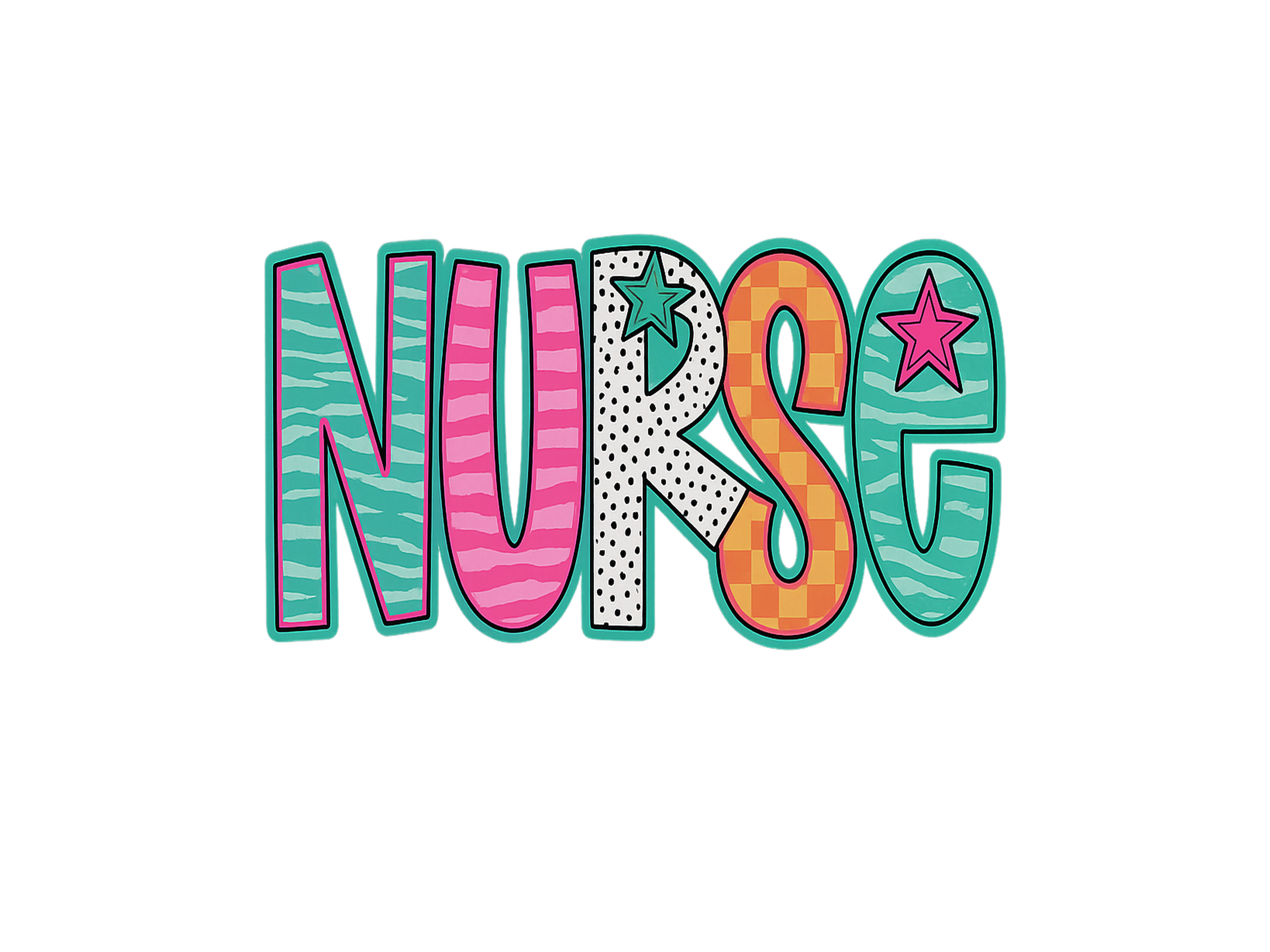 Preppy Nurse Floral Coquette Bow Png Graphic by Sofiamastery · Creative ...